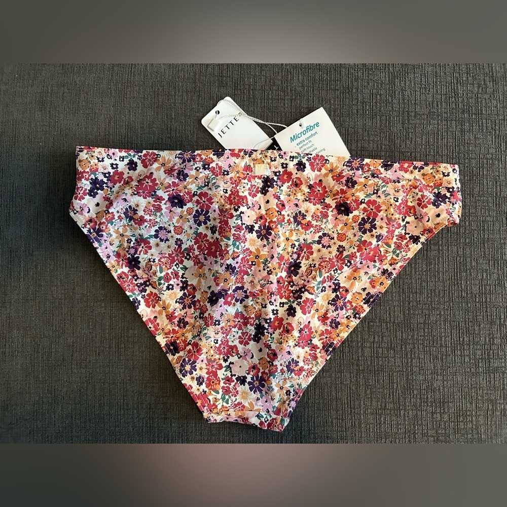 Jette Berry Floral Pattern Bikini, NWT. - Picture 7 of 7